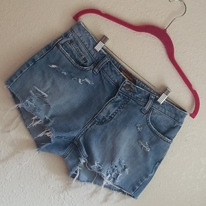 Bella Elemento distressed shorts‎ 8